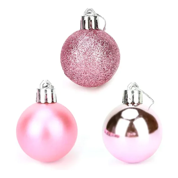 Adornos De Navidad Set Esferas Navideñas 4cm X48 Decoración