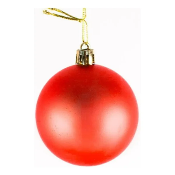 Adornos Navideños Set Bolas De Navidad 4cm X16 Unidades