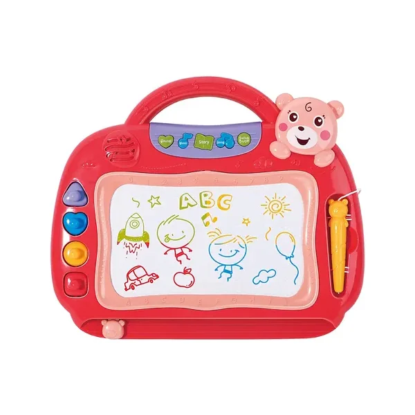 Pizarra Mágica Expreso Polar Tablero Magnético Dibujo Infantil 26x31cm Blanco