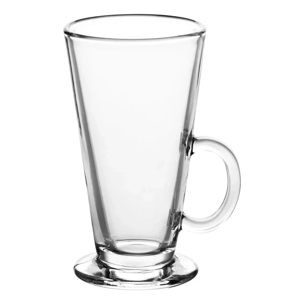 Set X6 Unidades Jarros Submarino Cafe Vaso Vidrio 280ml Transparente