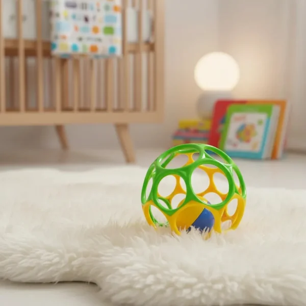 Pelota De Agarre Sonajero Juguete Sensorial Para Bebe Multicolor