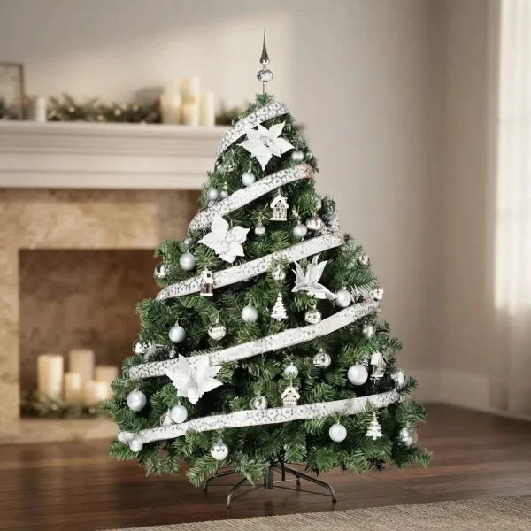 Arbol de Navidad Extra Lujo Patagonia 1,50mts Con Adornos X60