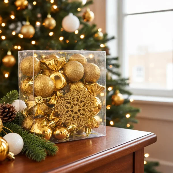 Adornos Navideños Set Decoracion 26u Surtido Navidad Bolas