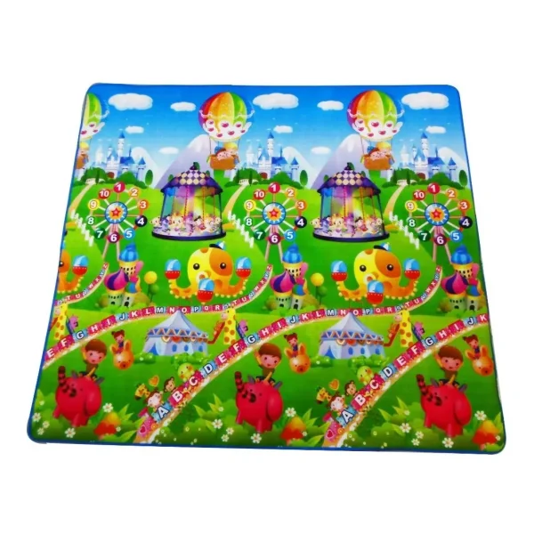Alfombra Antigolpes Bebe 5mm Espesor 180x150cm Reversible