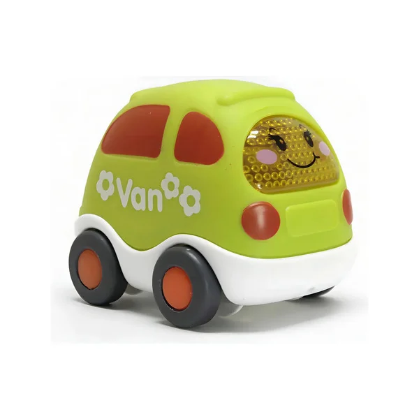 Camioncito De Juguete Expreso Polar Bioplástico Amarillo Ecológico Para Niños Bioplastic