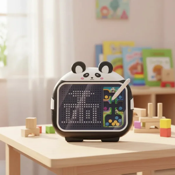Tablero Pizarra Magnética Educativo 2 En 1 Juguete Niños Negro