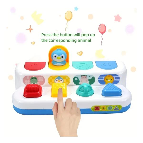 Set De Juego Y Centro De Actividades Juguete De Botones Bebe