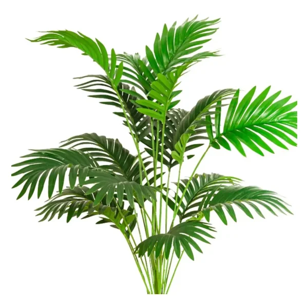 Planta Artificial Grande Palmera Areca 125cm Decorativa Verde