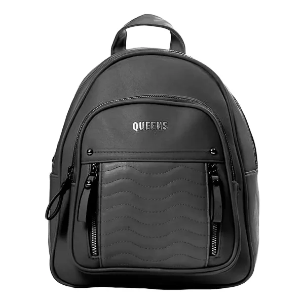 Mochila Cartera Mujer Impermeable Urbana Eco Cuero 100% Pu