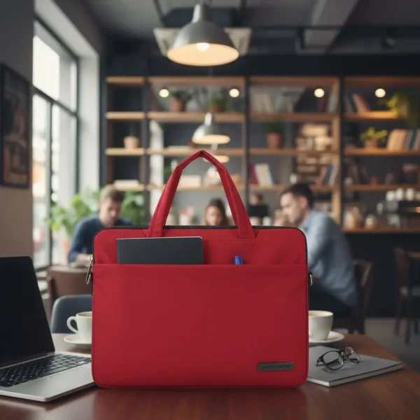 Funda Porta Notebook 15 Portafolio Ejecutivo Con Correa