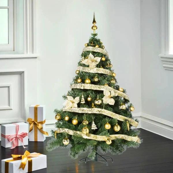 Arbol de Navidad Montañes Deluxe 1.80mts Con Adornos Kit X60