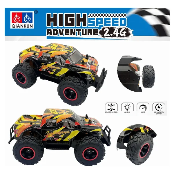 Auto A Control Remoto Camioneta Off Road