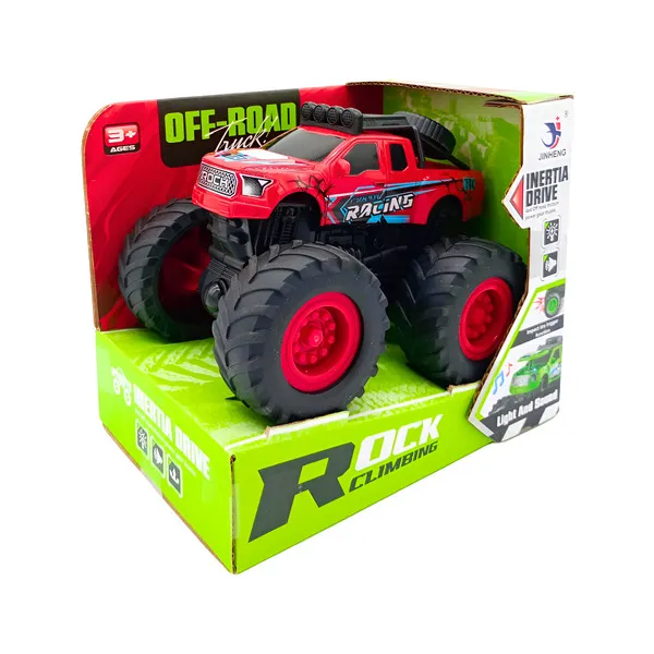 Vehículo Off Road Monster Giro 360 A Fricción Para Niños