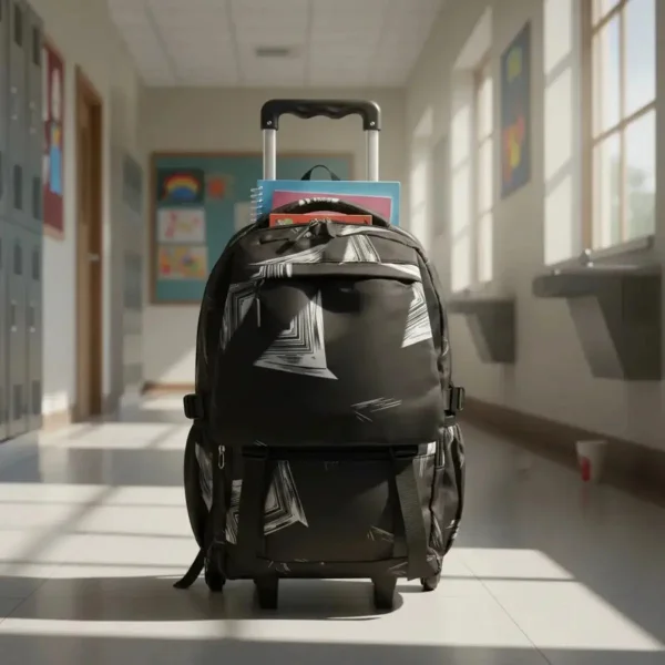 Mochila Carrito Escolar Reforzada Manija Telescopica Carro