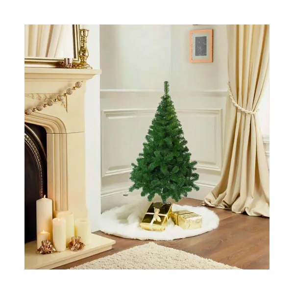 Arbol Arbolito De Navidad Tronador De Lujo 1.20 M Base Metal