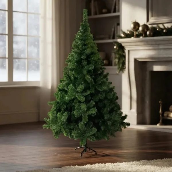Arbolito Navidad Tronador De Lujo 1.80mts Decoración Color Verde