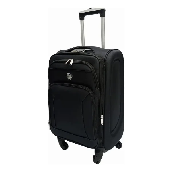 Valija Semi Rigida 24 Pulgadas Expandible Mediana Tela Viaje
