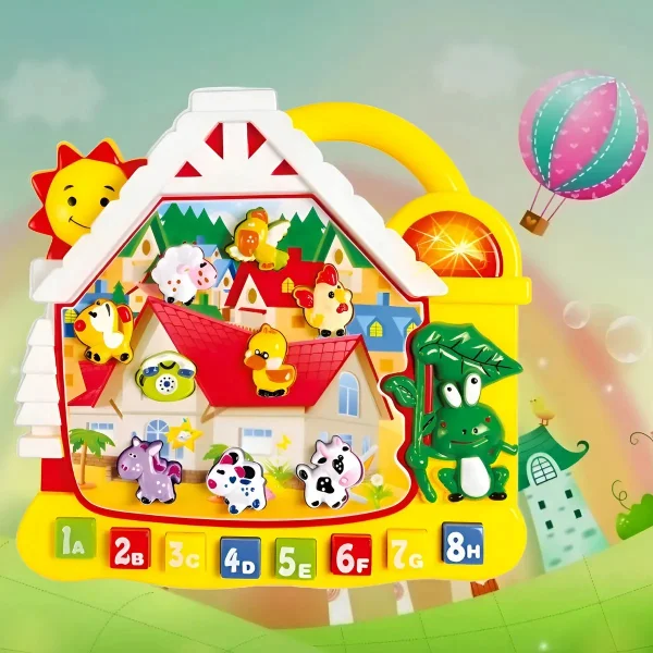 Piano Musical Granja Con 17 Teclas