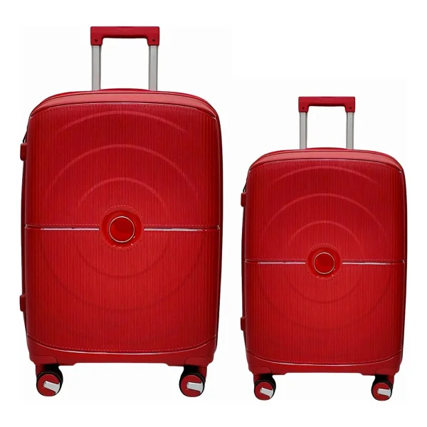 Set X2 Valija Rigida Expandible Carry On + Mediana Importada