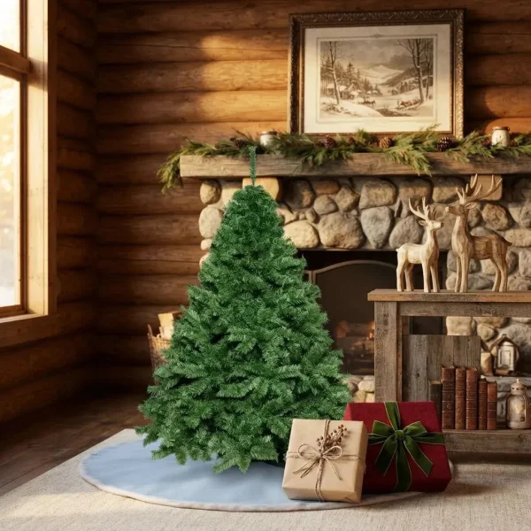 Arbol De Navidad Verde Extra Lujo Patagonia 1,30 Mts