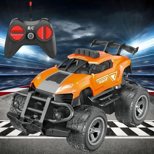 Auto A Radio Control Remoto Stunt Mini Acrobático Con Luz Violeta