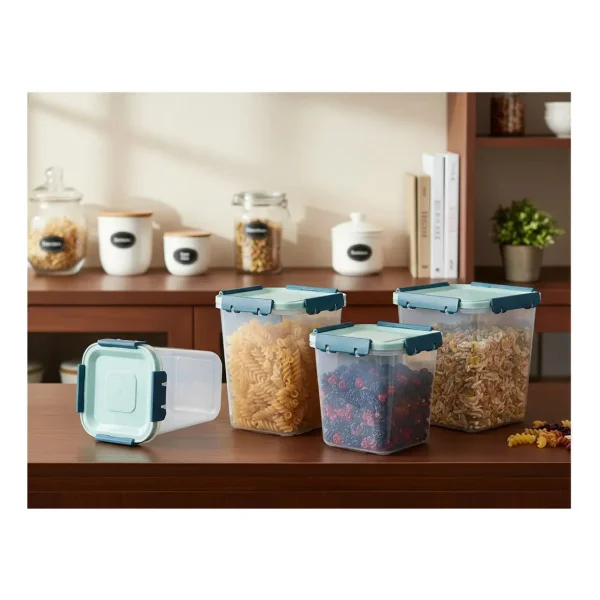 Set X3 Tupper Hermetico Organizador Plastico Frio/caliente