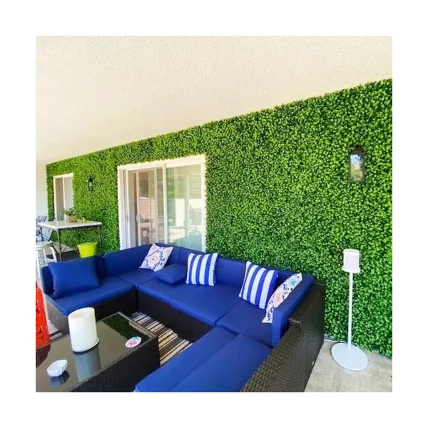 Muro Verde Jardin Vertical X6 Decoracion Artificial 60x40 Verde