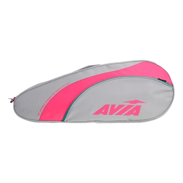 Bolso Deportivo Padel Raquetero Paletero Paletas Grande Gris Claro
