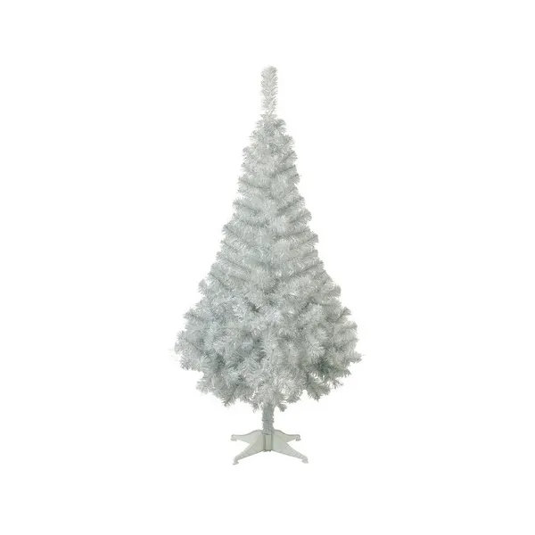 Arbol Navidad Canadian Spruce Blanco/plata 1.5m Black Friday Color Blanco Plata