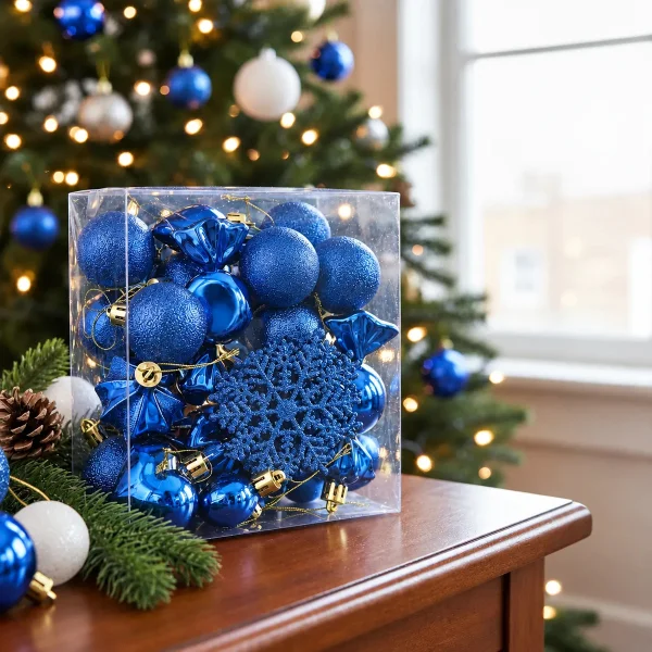 Adornos Navideños Set Decoracion 26u Surtido Navidad Bolas