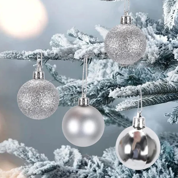 Adornos De Navidad Set Esferas Navideñas 4cm X72 Decoración