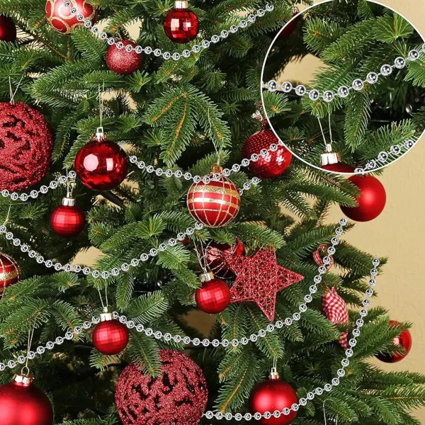 Collar Deco Adorno Navideño Arbol De Navidad 1.5mts