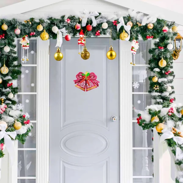 Campanas Navideñas 18cm Deco Navidad Adornos Para El Arbol