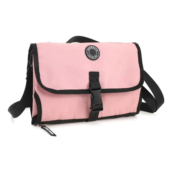 Bolso Maternal Pañalero Cambiador Bandolera Organizador Bebe Marrón