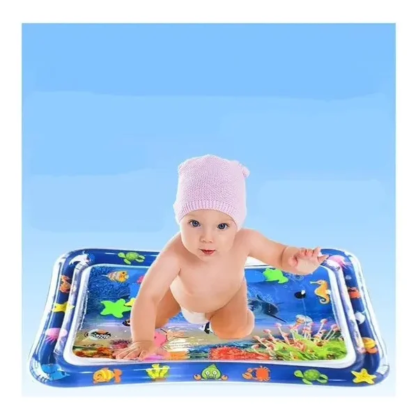 Alfombra Antigolpes Inflable Agua Y Aire Gimnasio Sensorial Azul 21.2 X 17.2 X 2.2 Cm