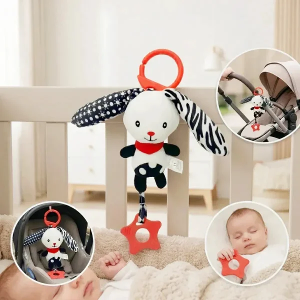 Sonajeros Juguetes Para Bebes Bundle Set X3 6 Meses 1 Año Blanco Y Negro