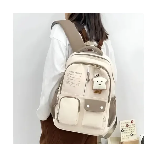 Mochila Kawaii Escolar Urbana Porta Notebook Cute