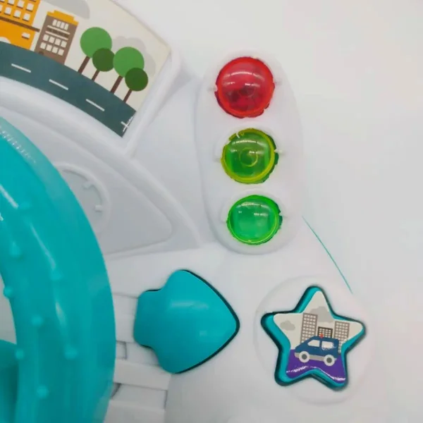 Volante Didactico Con Piano Luz Y Sonidos Para Bebe