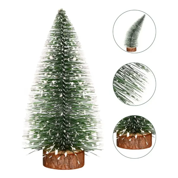 Arbolito De Navidad 20 Cm Decoracion Navideña Pino Adorno Verde