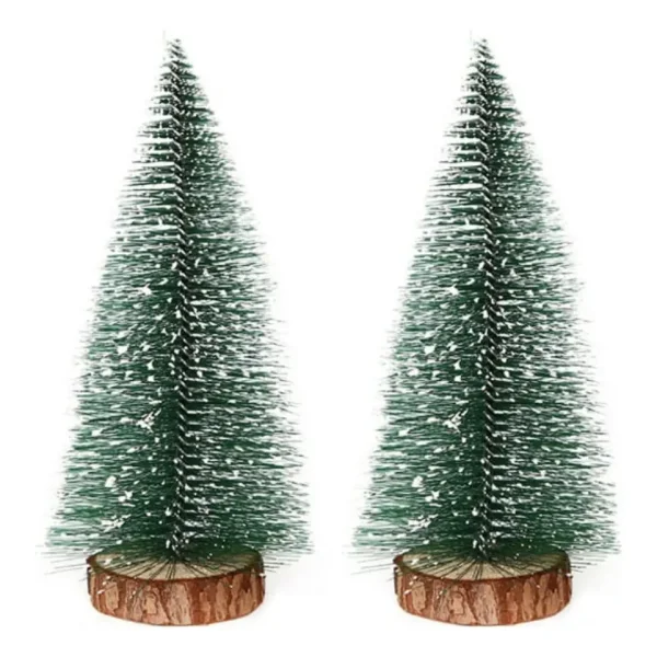 Arbolito De Navidad 20 Cm Decoracion Navideña Pino Adorno Verde