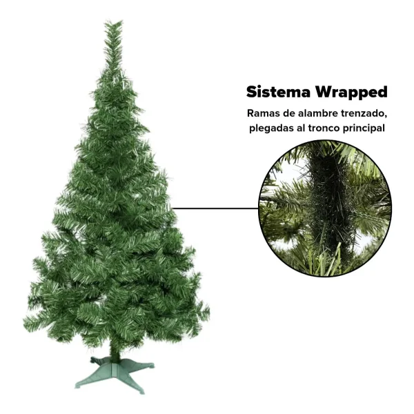 Arbol de Navidad Canadian Spruce Verde 1.5mts