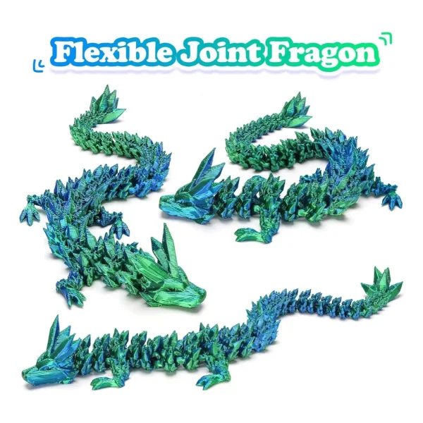 Huevo Sorpresa Dragón Articulado Juguete Niños Colección 3d