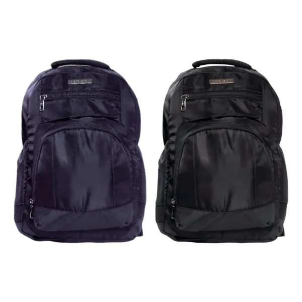 Mochila Negra Economica Urbana Escolar Oficina 20 Litros