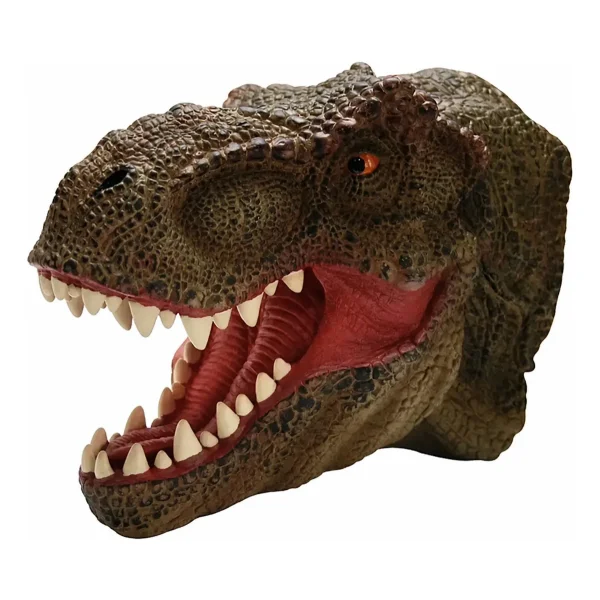 Marioneta De Mano Dinosaurio T-rex Titere Goma Niños