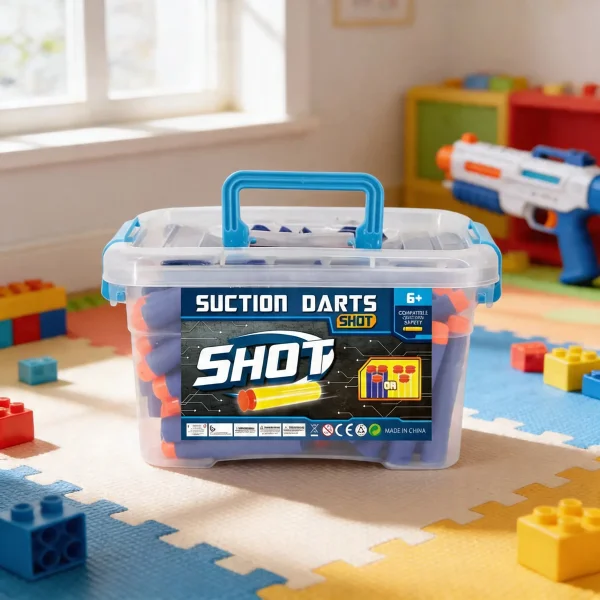 Dardos X100 Unidades Proyectiles Repuesto Compatible Nerf