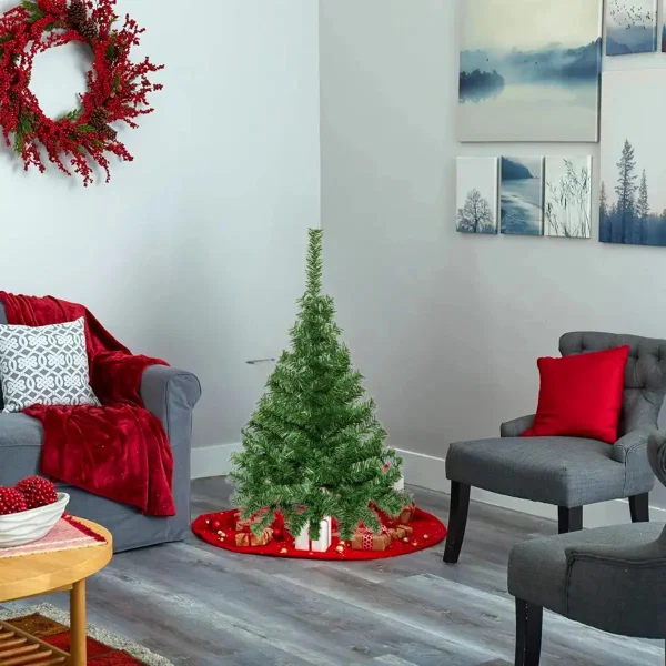 Arbol De Navidad Canadian Spruce Verde 1.2mts