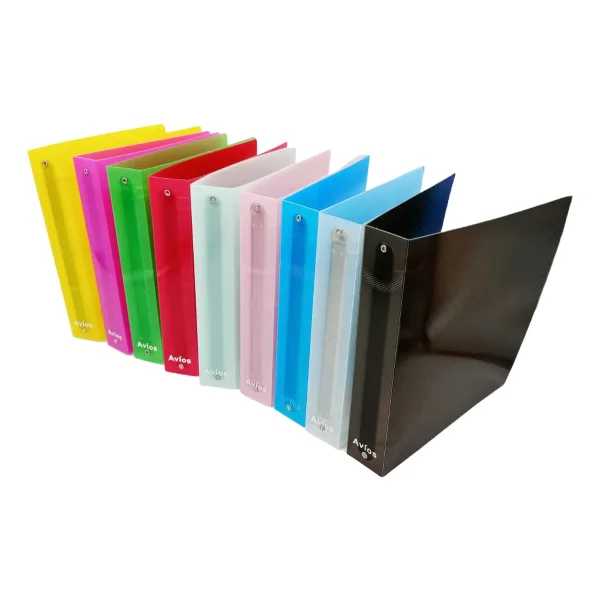 Carpeta Escolar Transparente Numero 3 Avios Colores N3