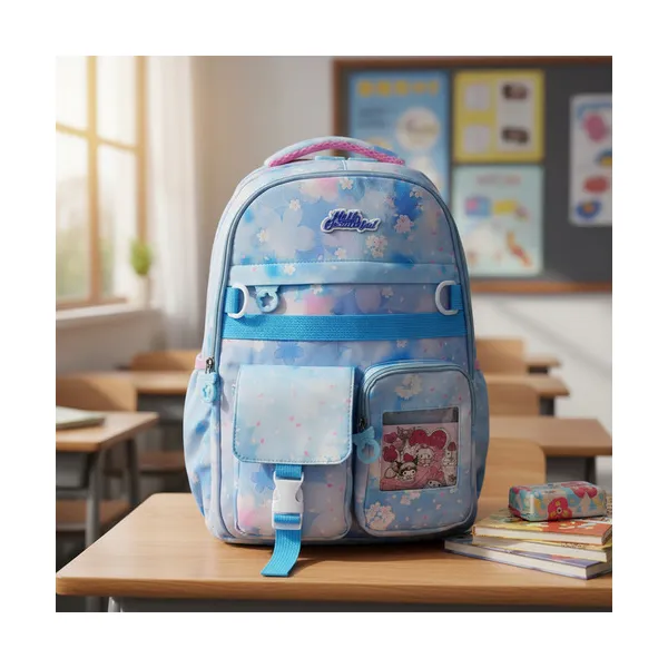Mochila Escolar Colegio Infantil Nena Kawaii Reforzada