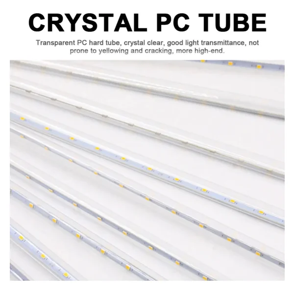 Luces Led Lluvia Meteoro 3mt X8 Tubos 220v Interconectable