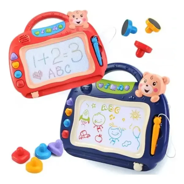 Pizarra Magica Tablero Magnetico Dibujo Infantil Blanco
